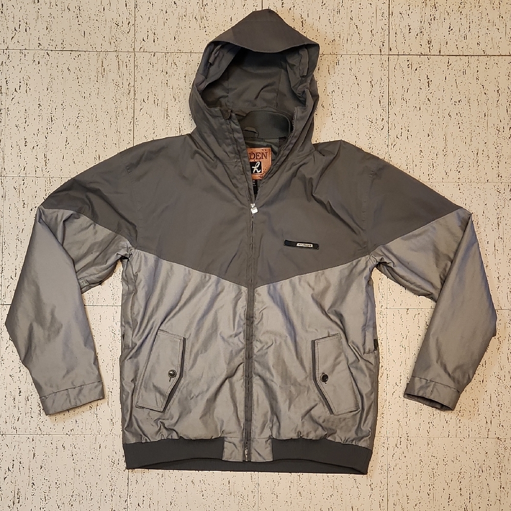 Holden Two Tone Gray Full Zip Ski Snowboard Winter Jacket